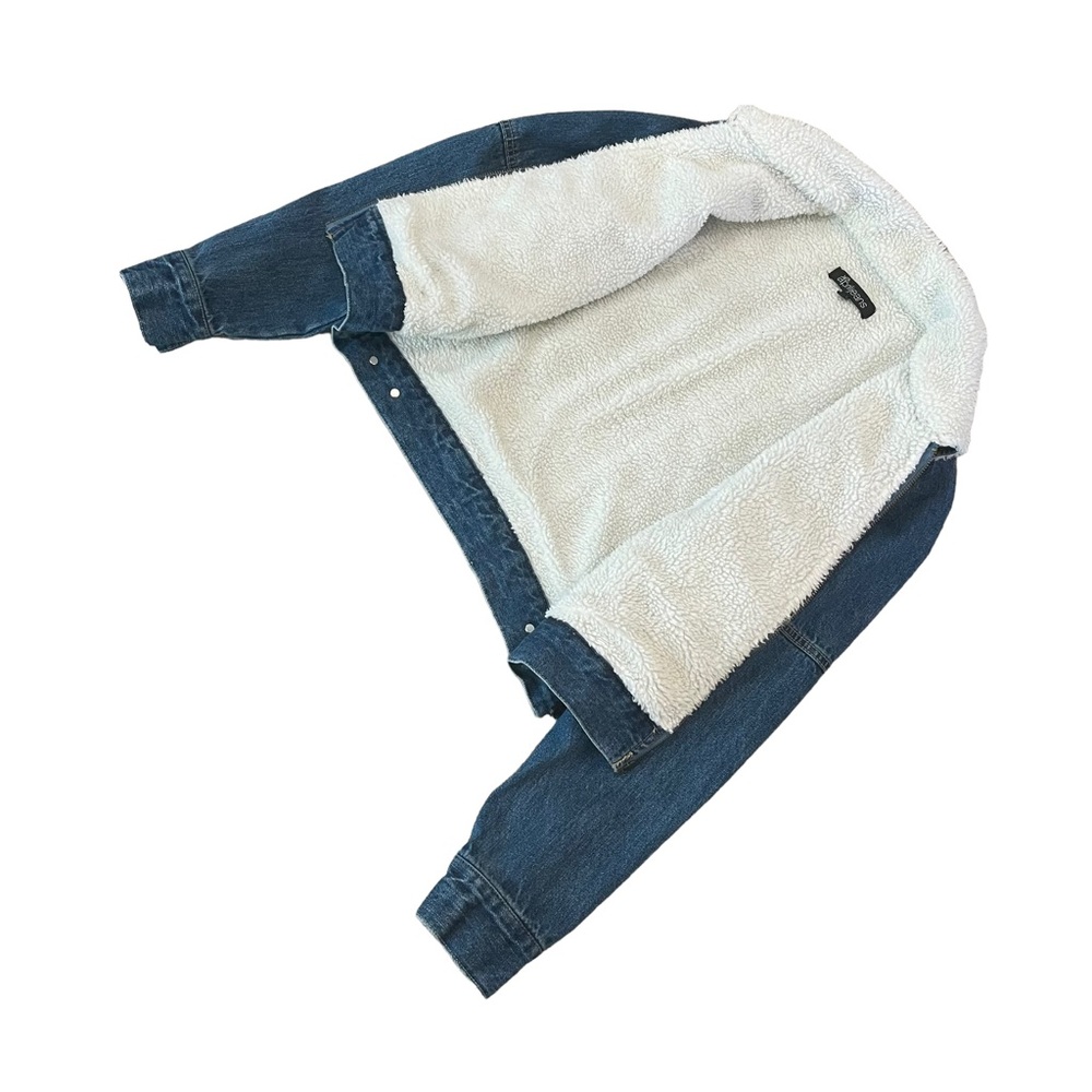 Dutch Bros. Sherpa Lined Denim Jacket - Picture 10 of 12